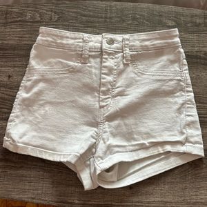 Highest Rise Wild Fable White Jean Shorts